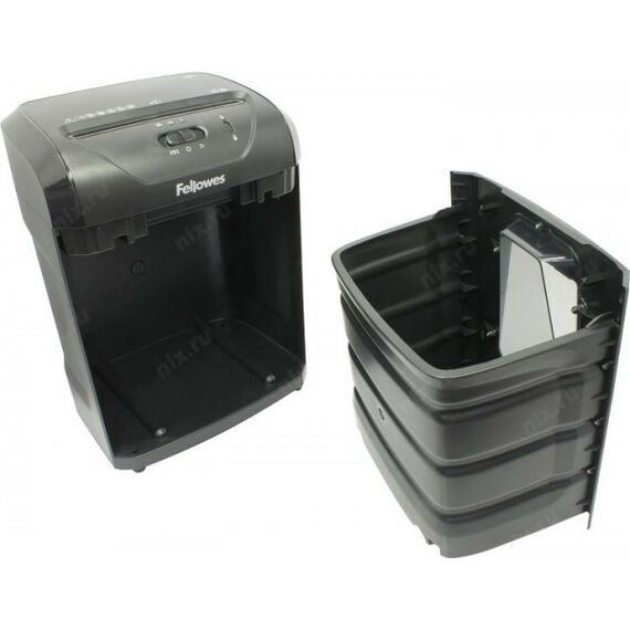 Уничтожители документов: Уничтожитель бумаги Fellowes Shredder PowerShred 12C 4х40мм, 12 листов, 224мм [CRC71201] фотографии