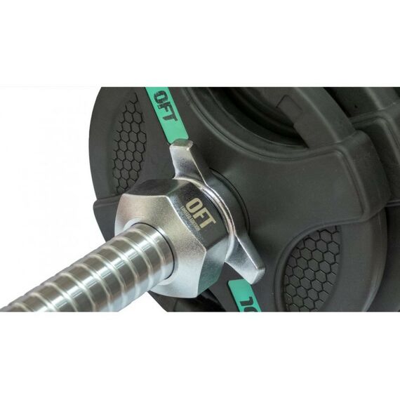 Аксессуары для тренажеров: Замки для пауэрлифтинг грифа премиальные Original FitTools FT-CLWPB пара фотографии