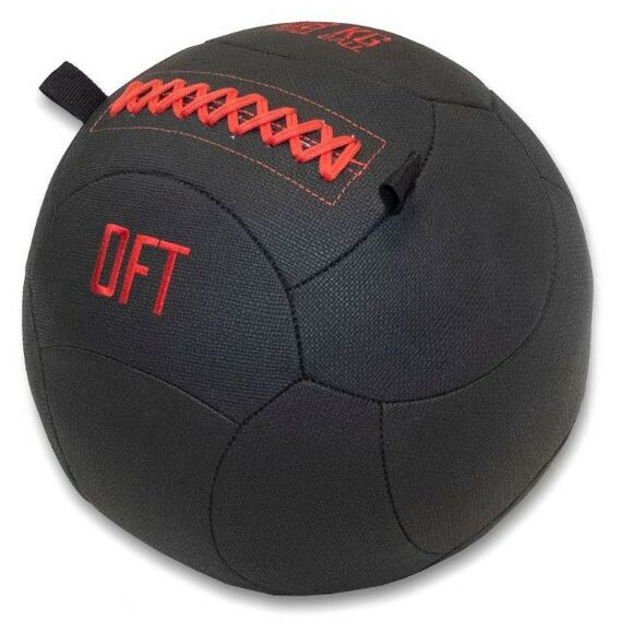 Фитнес оборудование: Тренировочный мяч Original FitTools Wall Ball Deluxe FT-DWB-8 8 кг фотографии