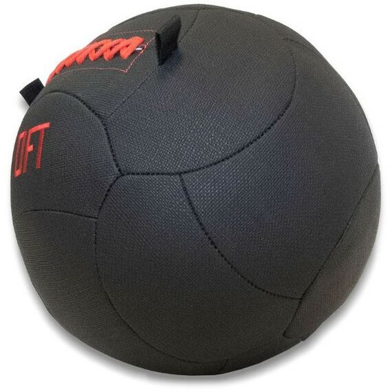 Фитнес оборудование: Тренировочный мяч Original FitTools Wall Ball Deluxe FT-DWB-8 8 кг фотографии