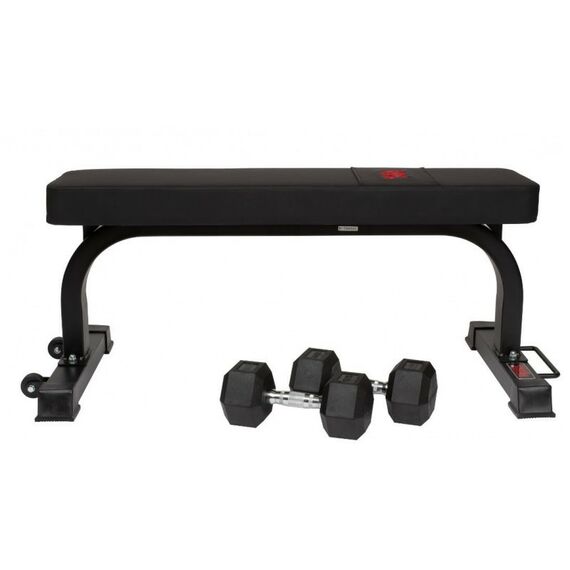 Скамьи и стойки под штангу: Скамья горизонтальная Rebel F21 Максимальная нагрузка 150 кг [RFB21] фотографии