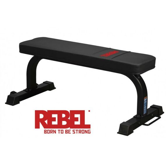 Скамьи и стойки под штангу: Скамья горизонтальная Rebel F21 Максимальная нагрузка 150 кг [RFB21] фотографии