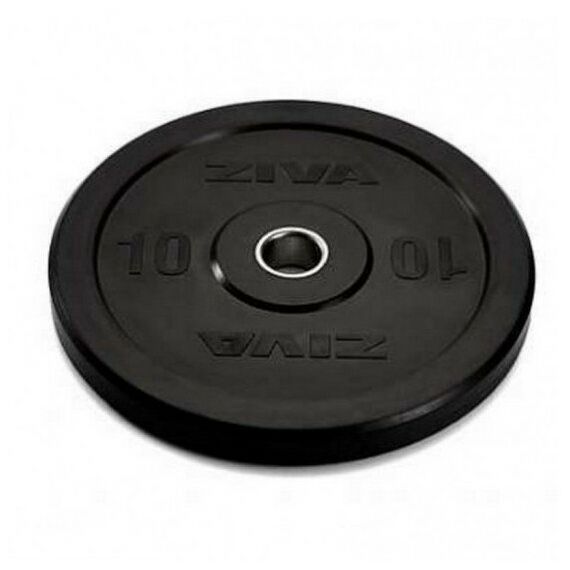 Диски d 50: Диск бампированный ZIVA ZFT-BPRB-0679 15 кг серия Pro FЕ, резиновое покрытие фотографии