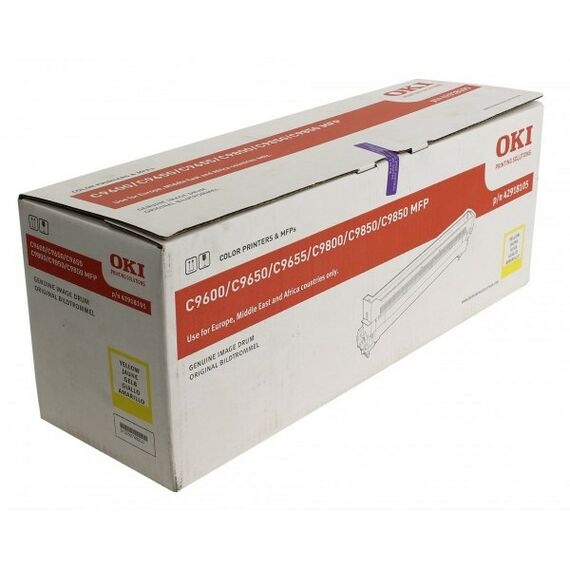 Для OKI: Картридж OKI 42918105 для OKI 9600/9800 желтый фотографии