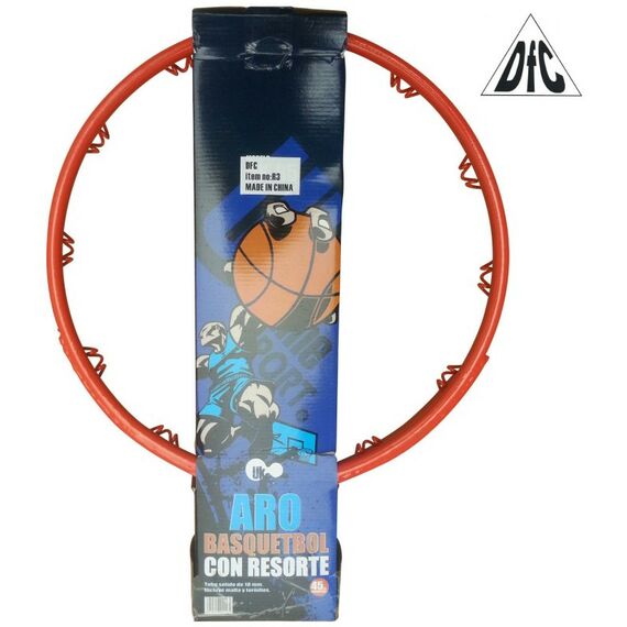 Баскетбол: Кольцо баскетбольное DFC R3 45 см (18") 2 пружины, оранжево/красное фотографии