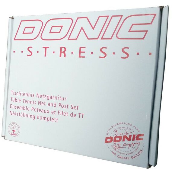 Теннисные столы: Сетка для настольного тенниса DONIC STRESS серый с синим фотографии