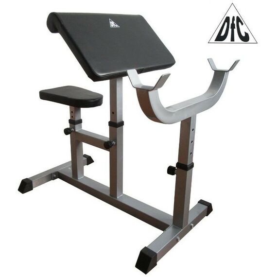 Свободные веса: Скамья Скотта DFC UB007 Вес пользователя до 100 кг фотографии