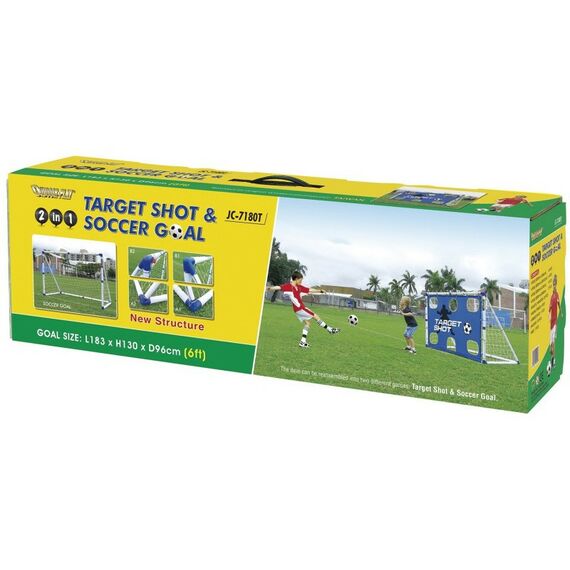 Футбол: Ворота игровые 2 в 1 DFC GOAL7180T фотографии