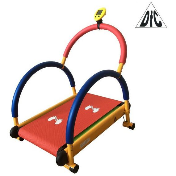 Детские тренажеры: Беговая дорожка детская DFC VT-2301 Вес ребенка не должен превышать  50 кг фотографии