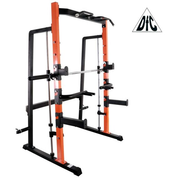 Свободные веса: Силовая станция машина Смита DFC D886 силовая рама, три короба фотографии