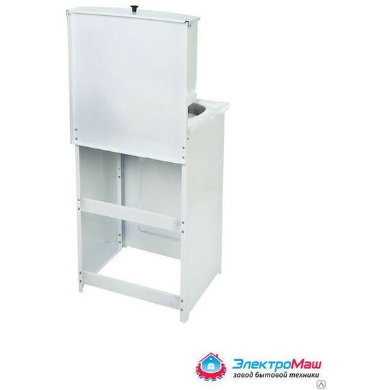 Умывальники: Умывальник дачный без подогрева  Акватекс без ЭВН+мойка нерж. белый фотографии