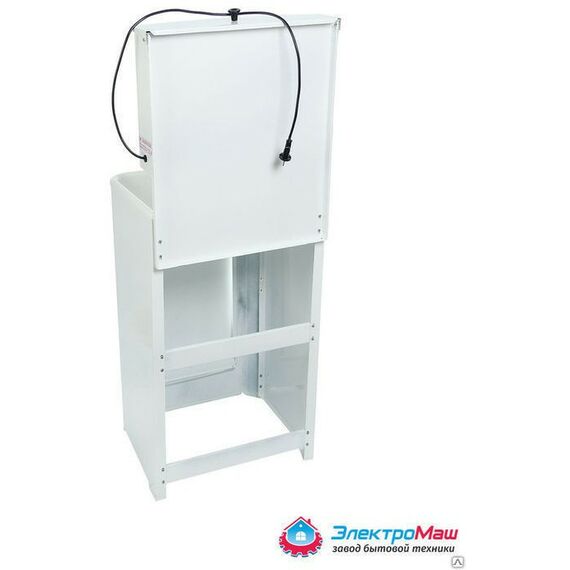 Умывальники: Умывальник дачный с подогревом  Акватекс с ЭВН+мойка нерж. белый фотографии