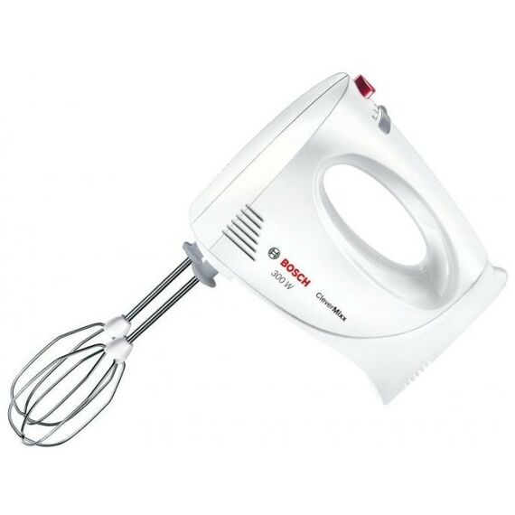 Миксеры: Миксер Бош BOSCH MFQ3010 ручной миксер, 300 Вт, 2 скор.+импульсивный режим, 2 венчика +2 крюка фотографии