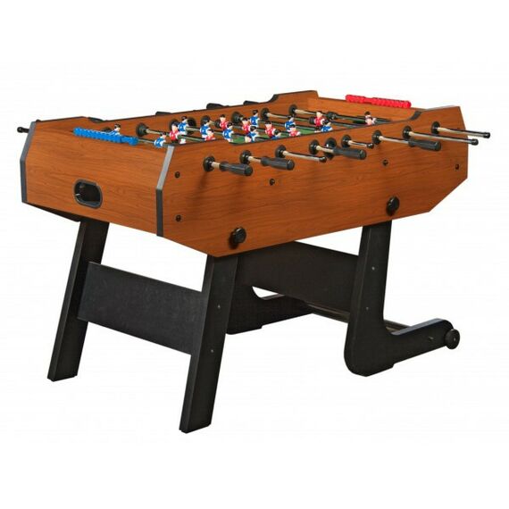 Настольный футбол: Настольный футбол Weekend Maccabi кикер, 140x75x89, орех, складной фотографии