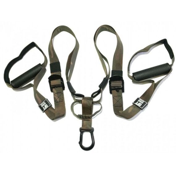 Фитнес оборудование: Петли для функционального тренинга хаки Original FitTools FT-SQUAD Максимальная нагрузка 300 кг фотографии