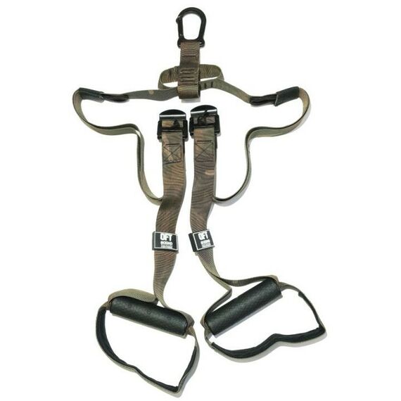 Фитнес оборудование: Петли для функционального тренинга хаки Original FitTools FT-SQUAD Максимальная нагрузка 300 кг фотографии