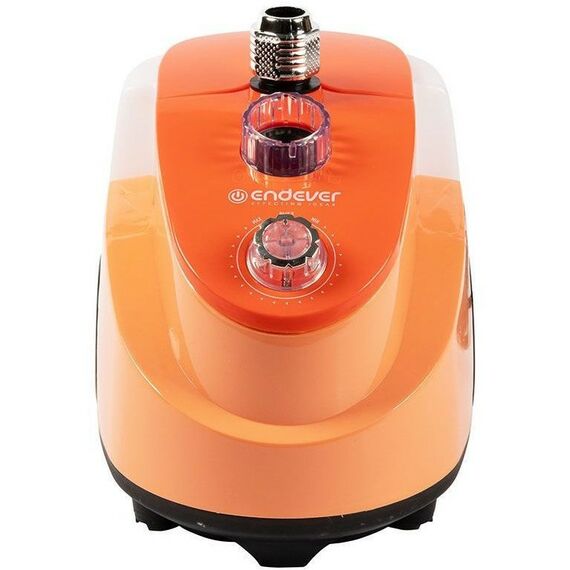 Отпариватели и пароочистители: Отпариватель Endever Odyssey Q-107 мощность: 2000 Вт, объем 1.7 л, время нагрева 38 с, цвет: оранжевый фотографии