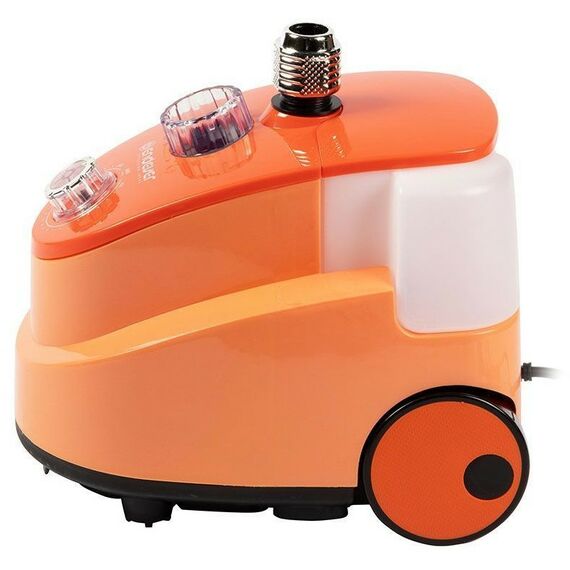 Отпариватели и пароочистители: Отпариватель Endever Odyssey Q-107 мощность: 2000 Вт, объем 1.7 л, время нагрева 38 с, цвет: оранжевый фотографии