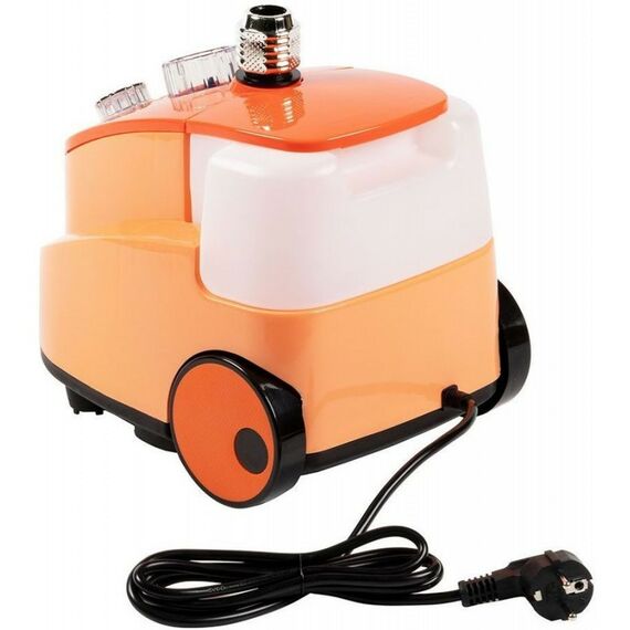 Отпариватели и пароочистители: Отпариватель Endever Odyssey Q-107 мощность: 2000 Вт, объем 1.7 л, время нагрева 38 с, цвет: оранжевый фотографии