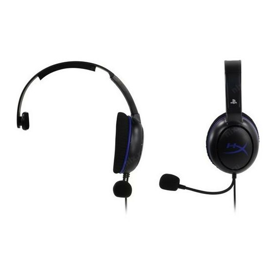 Наушники и гарнитуры: Наушник с микрофоном Kingston HyperX Cloud Chat Headset c регулятором громкости, шнур 1.3м [HX-HSCCHS-BK/EM] фотографии