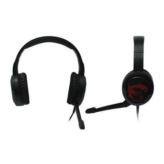 Наушники и гарнитуры: Наушники с микрофоном MSI IMMERSE GH30 с регулятором громкости, шнур 1.5м фотографии