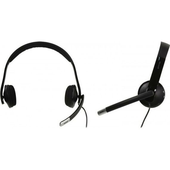 Наушники и гарнитуры: Наушники с микрофоном Microsoft LifeChat LX-6000 с регулятором громкости, шнур 2.2м [7XF-00001] фотографии