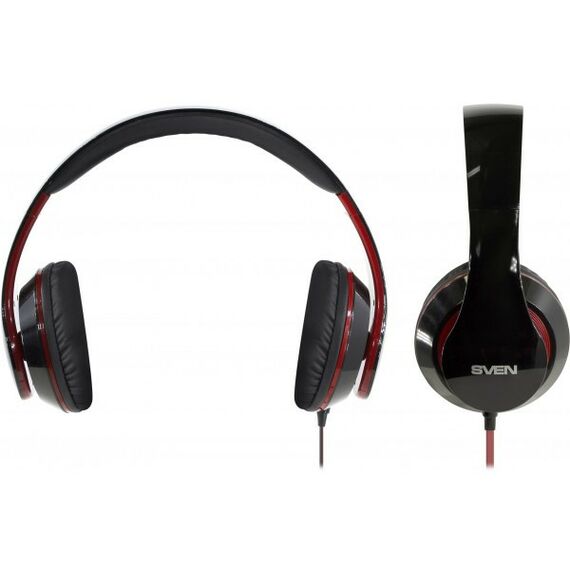 Наушники и гарнитуры: Наушники с микрофоном SVEN AP-940MV Black&Red 1.2м фотографии