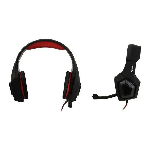 Наушники и гарнитуры: Наушники с микрофоном SVEN AP-U880MV Black-Red с регулятором  громкости, шнур 2.2м фотографии