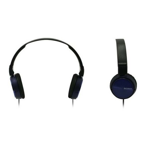 Наушники и гарнитуры: Наушники Sony MDR-ZX310-L Blue шнур 1.2м фотографии
