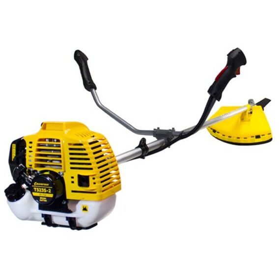Триммеры: Триммер бензиновый Champion T523S-2 1.9л.с/1.4кВт, В=41см, нож В=255мм, 3мм, 8кг фотографии