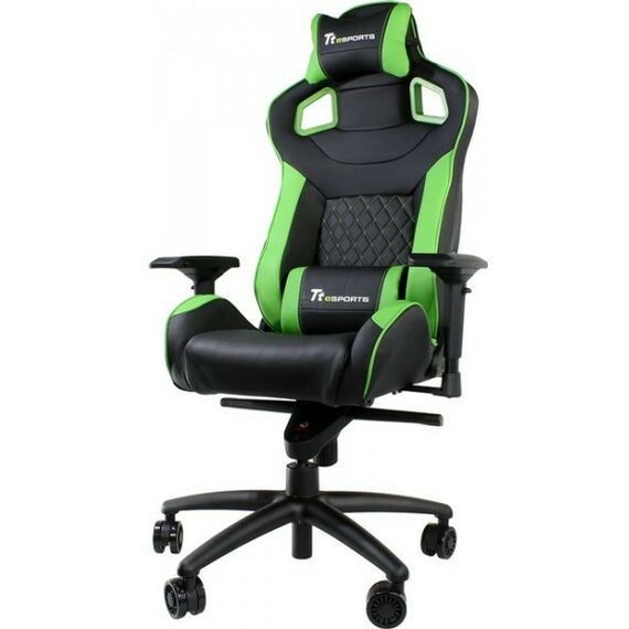 Стулья и кресла: Кресло Tt eSports F100 Black&Green [GC-GTF-BGMFDL-01] фотографии