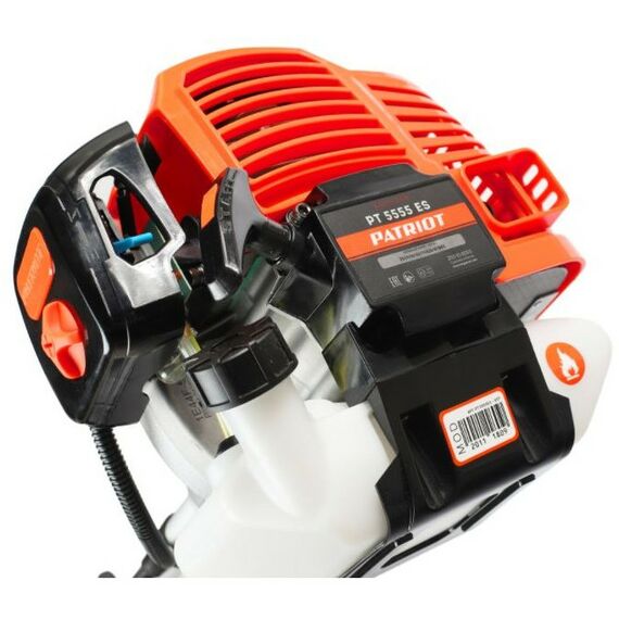 Триммеры: Бензотриммер Patriot PT 5555ES Country 3.0 л.с/2.2кВт, 52 см3, нож/леска 2.4мм, неразборная штанга [250108055] фотографии