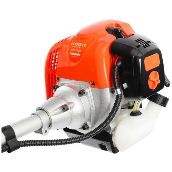 Триммеры: Бензотриммер Patriot PT 5555ES Country 3.0 л.с/2.2кВт, 52 см3, нож/леска 2.4мм, неразборная штанга [250108055] фотографии