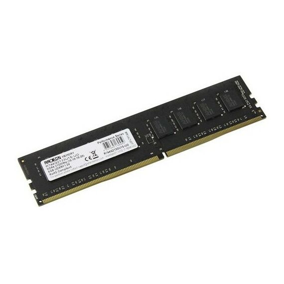 Оперативная память: Модуль памяти AMD 4Gb DDR4 DIMM <PC4-17000> CL15 [R744G2133U1S-UO] фотографии