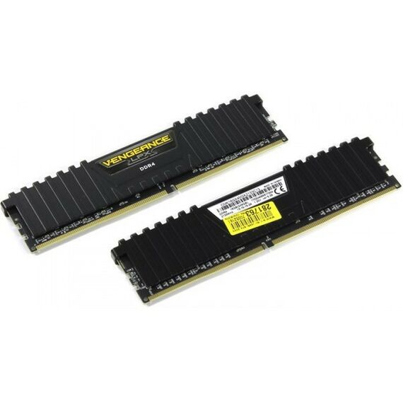 Оперативная память: Оперативная память Corsair Vengeance LPX 16Gb KIT 2*8Gb DDR4 DIMM <PC4-17000> [CMK16GX4M2A2133C13] фотографии