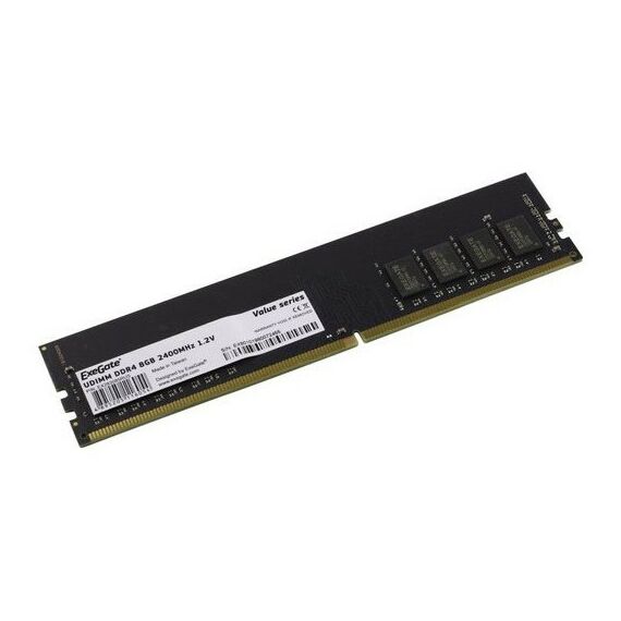 Оперативная память: Модуль памяти Exegate Value 8Gb DDR4 DIMM <PC4-19200> [EX283085RUS] фотографии