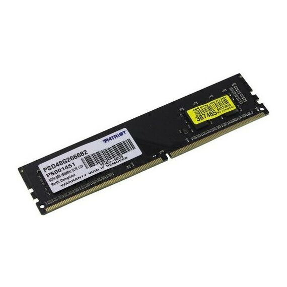 Оперативная память: Модуль памяти Patriot Signature Line 8Gb DDR4 DIMM <PC4-21300> CL19 [PSD48G266682] фотографии