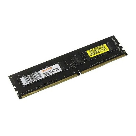 Оперативная память: Модуль памяти QUMO 4Gb DDR4 DIMM <PC4-19200> CL16 [QUM4U-4G2400C16] фотографии