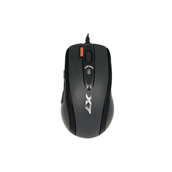 Мыши: Мышь A4-Tech X-718BK-Black 3xFire Game Optical Mouse USB 7btn+Roll RTL фотографии