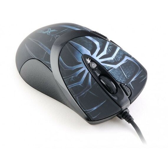 Мыши: Мышь A4-Tech XL-747H Blue игровая, 3600dpi, USB 7but+Roll RTL фотографии