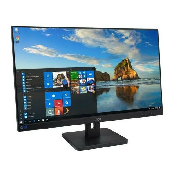 Мониторы: ЖК-монитор AOC 27E2QAE Black 27" LCD, 1920x1080, D-Sub, HDMI, DP фотографии