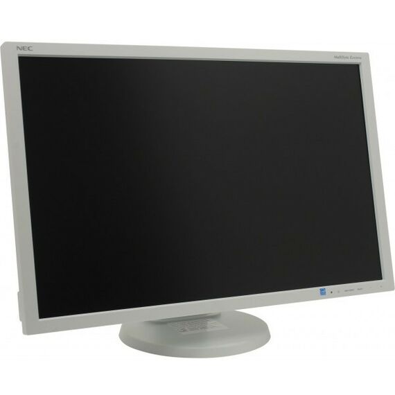 Мониторы: ЖК-монитор NEC E245WMi White 24" LCD, Wide, 1920x1200, D-Sub, DVI, DP, с поворотом экрана фотографии