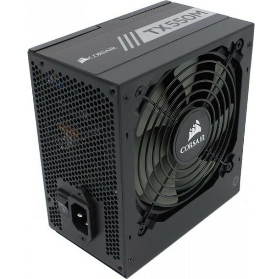 Блоки питания: Блок питания Corsair TX550M 550W ATX 24+2х4+2x6/8пин Cable Management [CP-9020133-EU] фотографии