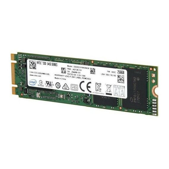 SSD-накопители: SSD жесткий диск Intel 256 Gb 545S Series M.2 2280 TLC [SSDSCKKW256G8XT] фотографии