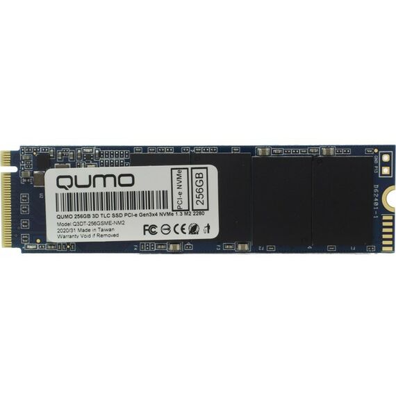 SSD-накопители: SSD-накопитель QUMO 256 Gb M.2 2280 M [Q3DT-256GSME-NM2] фотографии