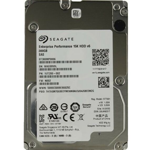 Жесткие диски: Жесткий диск Seagate 300 Gb Enterprise Performance 15K SAS 12Gb/s 2.5" 15000rpm 256Mb [ST300MP0006] фотографии