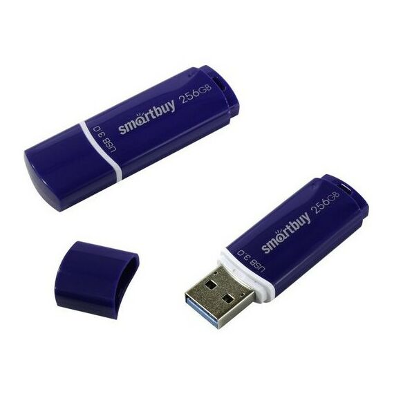 USB флешки: USB Flash Drive SmartBuy Crown 256Gb USB3.0 RTL [SB256GBCRW-B] фотографии