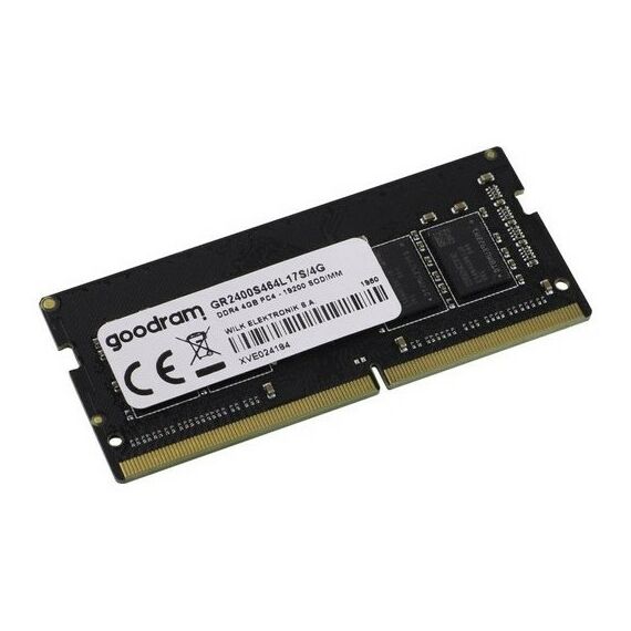 Память для ноутбуков: Модуль памяти GoodRAM 4Gb DDR4 SODIMM <PC4-19200> CL17 (for NoteBook) [GR2400S464L17S/4G] фотографии