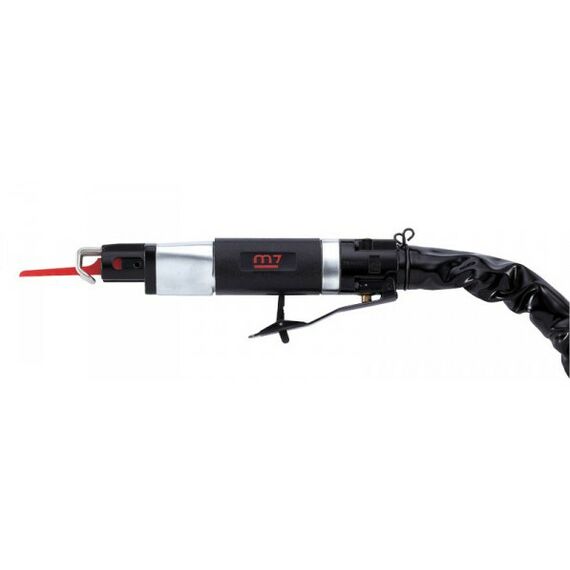 Пневмолобзики: Пневмолобзик MIGHTY SEVEN QD-291N 10 мм ход полотна, 9000 ход/мин, с набором принадлежностей, 22 предмета фотографии