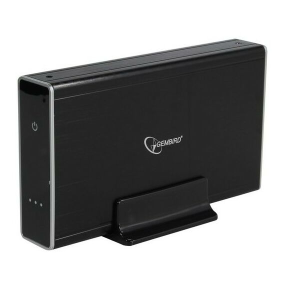 Аксессуары для жестких дисков: Внешний бокс Gembird EE3-U3S-80 EXT BOX для внешнего подключения 3.5" SATA  HDD, USB3.0, Aluminum +БП фотографии